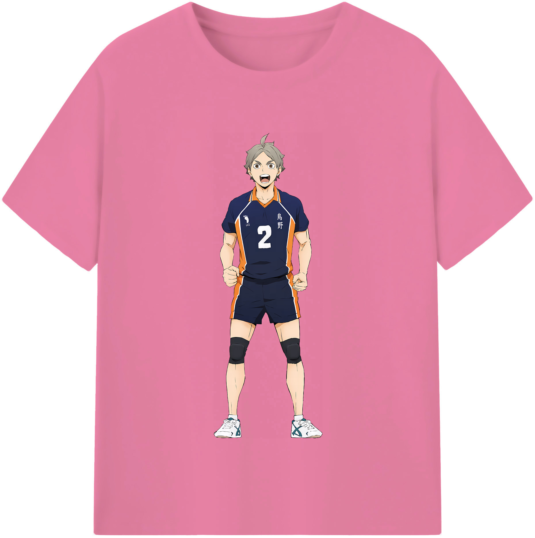 （画像用） ハイキュー!! Haikyu!! 綿100％半袖Tシャツ（フロントプリント）